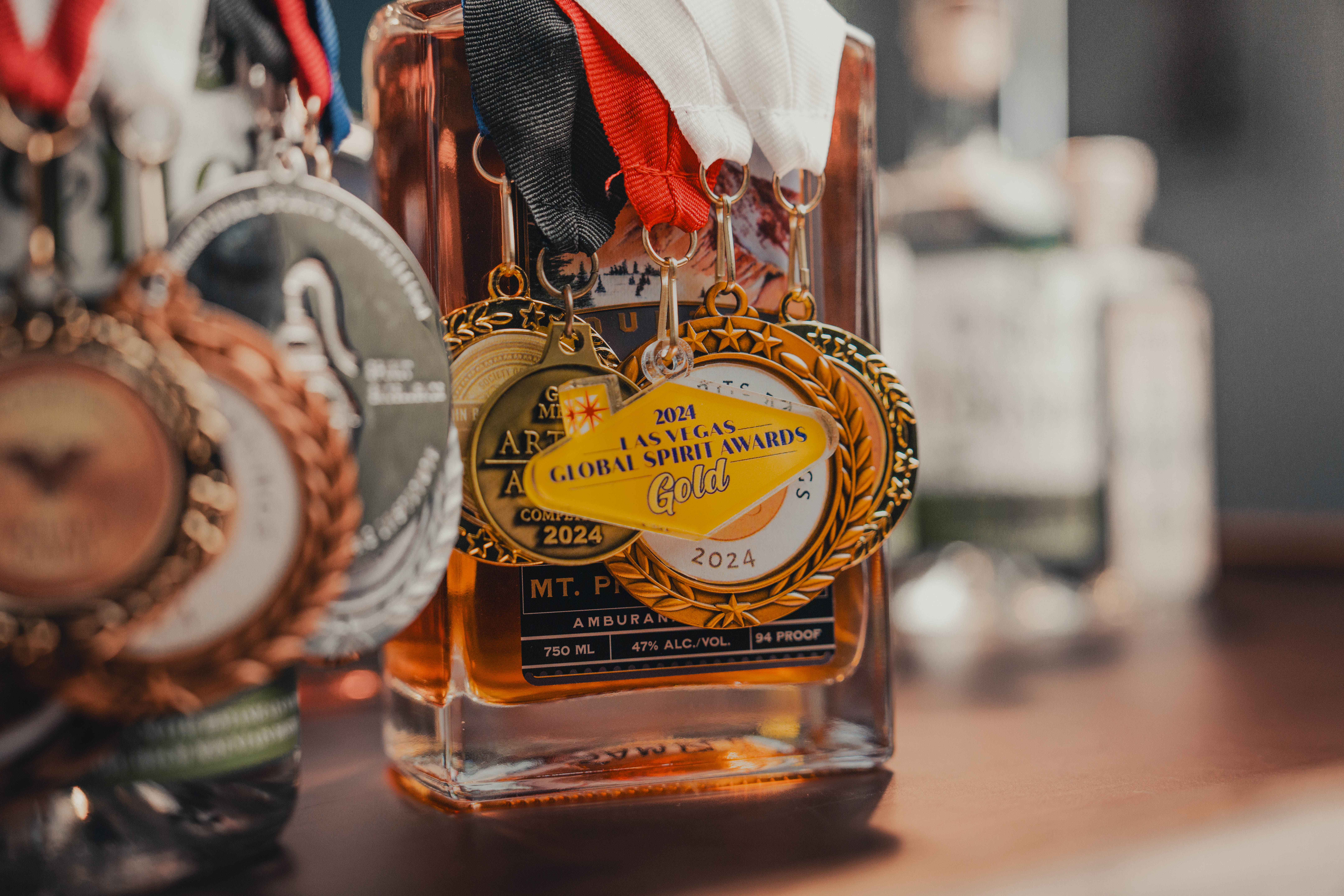 Award-winning spirits